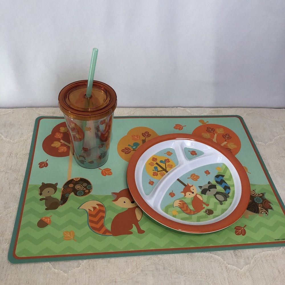 Set of 3 PCS kids dinnerware - Picture 8 of 13